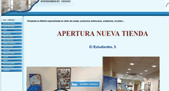 Desktop Screenshot of ortoayo.com